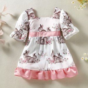 Easter Toddler Dresses, Easter Toddler Sleeveless Dress, Spring Toddler Dress
